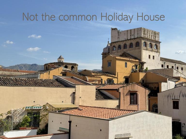 Meetup on The Terrace View With private parking - Ferienwohnung Palermo