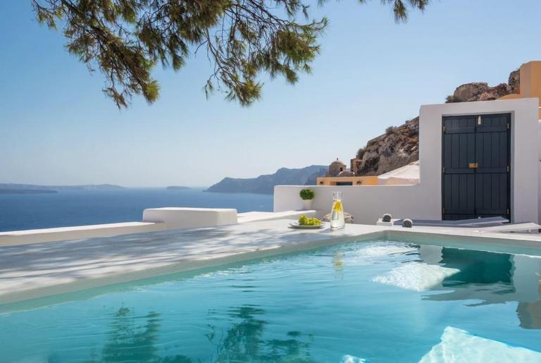 Amazing Santorini Villa 1 Bedroom Pina Caldera Villa Astounding Caldera - Chambres d'hôtes Oía