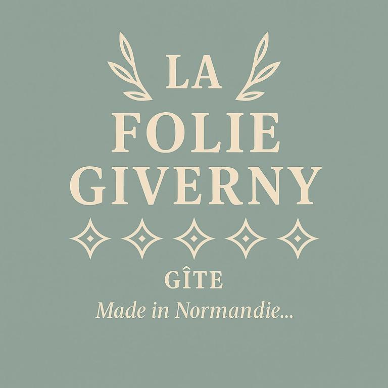 La Folie Giverny - Villa Premium - 3 Suites VIP - 8 Pièces 150M2- Centre Village - Maison privatisée -Jardin paysagé - Parking- - B&B Giverny