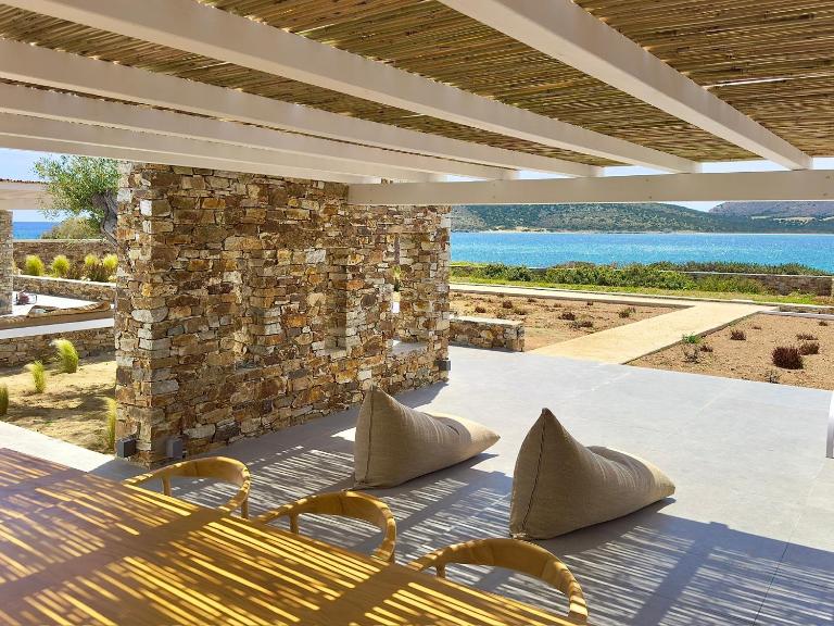 Farous seaside sunset villa - B&B Ayios Georgios