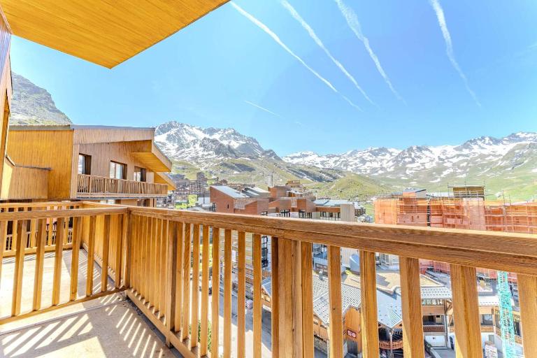 Modern 3BR Duplex - Val Thorens Centre, Parking & Panoramic Views - Résidence Roche Blanche - Ferienwohnung Val Thorens