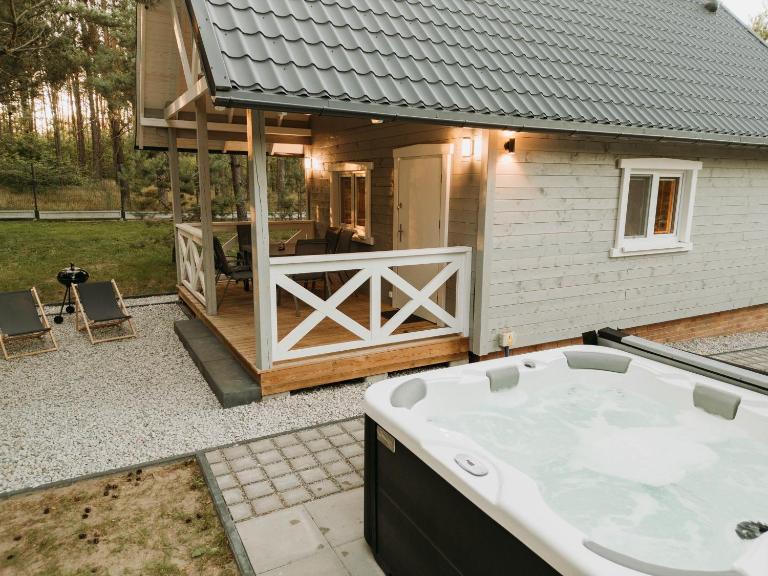 Zakątek Wygonin Jacuzzi & Sauna w Lesie - KASZUBY - B&B Wygonin