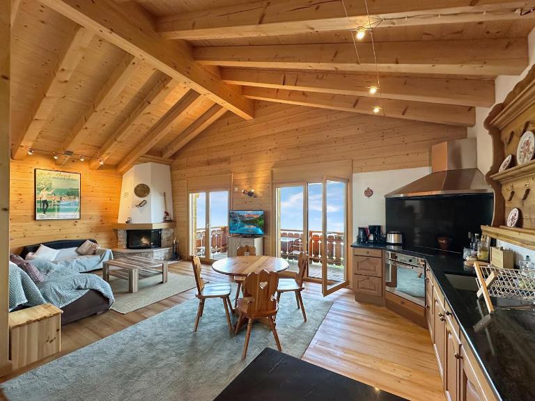 Alpine Glow Retreat - 4 Valleys - Swiss Alps - B&B Basse-Nendaz