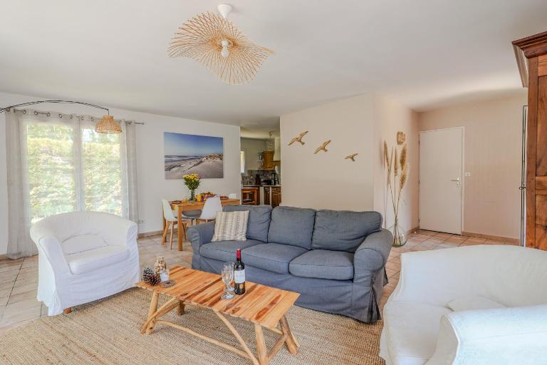 L'Eyre de vacances -Proche Lac Arjuzanx - jeux - terrasse - plancha - - B&B Luglon