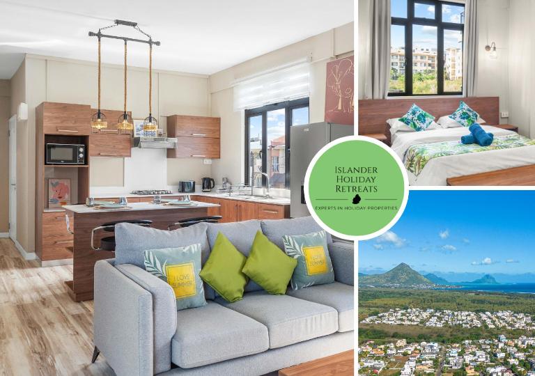 Appartement Le Nid, Rooftop et Vue Mer - Bed and Breakfast Flic en Flac