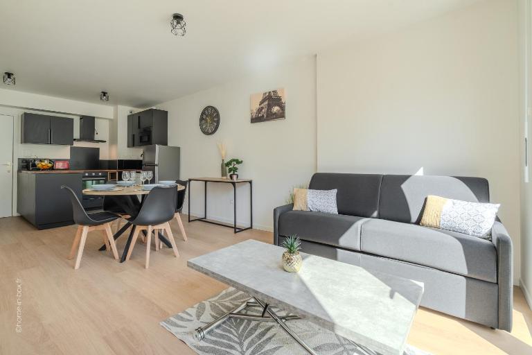 Cosy Appart à 5 min de Disneyland Paris - avec jardin et parking inclus - Ferienwohnung Chalifert