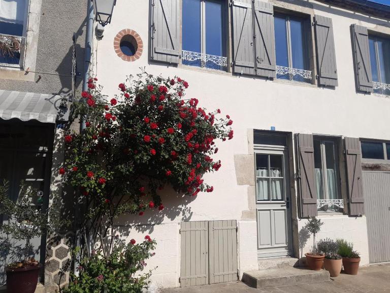 Maison de charme avec jardin clos et animaux admis à Charroux - FR-1-489-538 - B&B Charroux