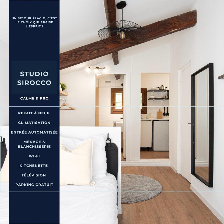 Studio Sirocco Calme et Pro - B&B Istres