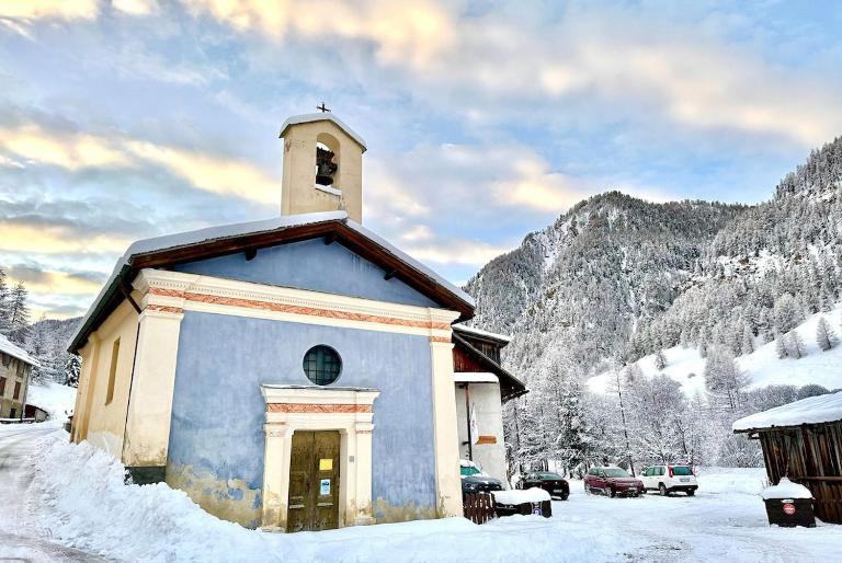 Casa-Le Toussiard apart dans chalet St-Véran 4-6p - B&B La Chalp-Sainte-Agathe