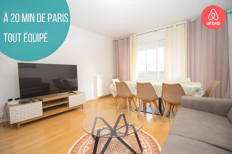 Spacieux T4 Idéal Groupes - Ferienwohnung Créteil