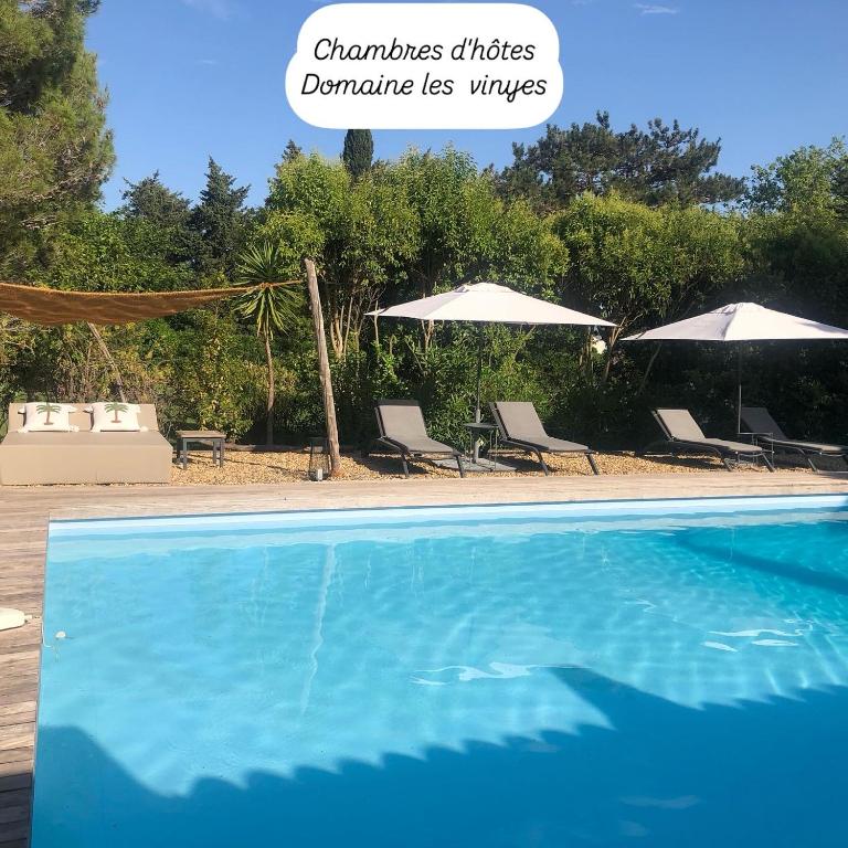 DOMAINE LES VINYES - Chambres d'hôtes Pollestres