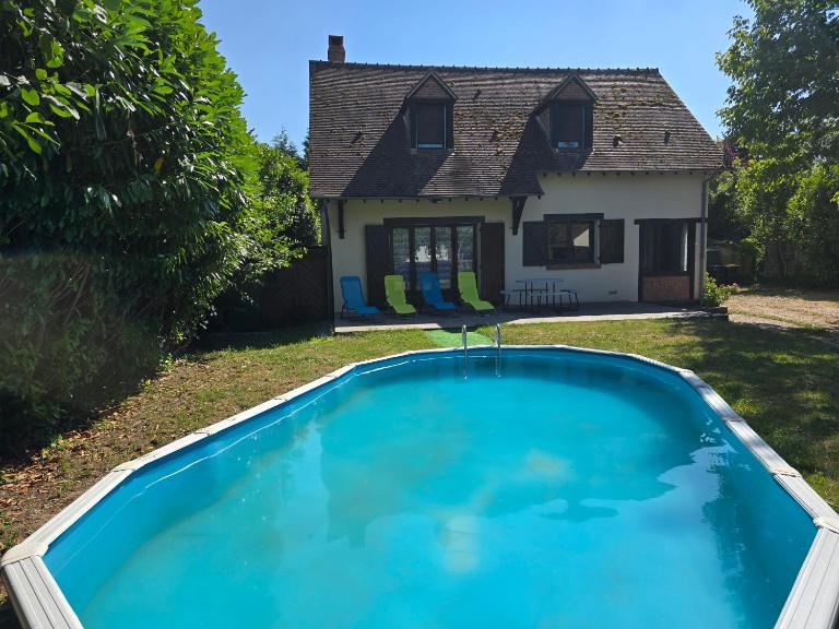 Gite du Puits Tournant - chambre 2 - Bed and Breakfast Poilly-lez-Gien