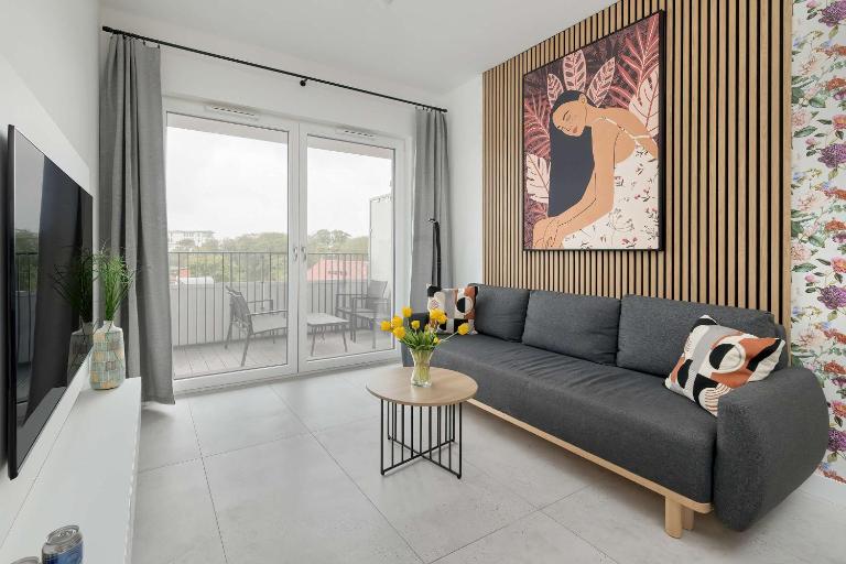 Baltic Waves Resort Stylish Apartment with Parking, Spa & Gym by Noclegi Renters - Ferienwohnung Misdroy