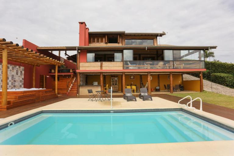 Mirantes Paraibuna - Casa Vermelha - B&B Paraibuna