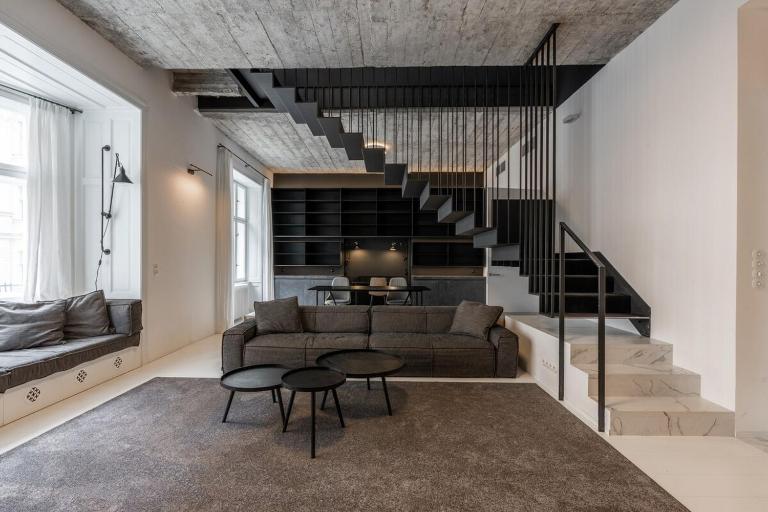 Luxury Old Town Penthouse w park - B&B Prague
