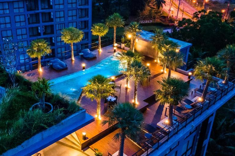 Tropical Kamala Pool View 1 BR CTG B206 - Bed and Breakfast Ban Kamala