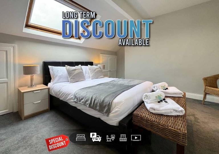 Granville LT By Furnished Accommodations Perfect For Relocating Family - Insurance Stay - Business Trip - Amazing House - Central Harrogate - B&B Harrogate