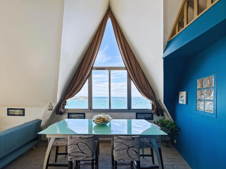 Le Saphir - Vue Mer & Plage Privée - Garage Privé - B&B Dinard