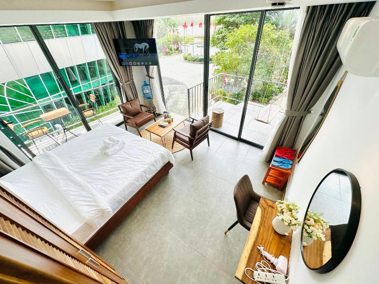 302MSNK Luxe Studio w Balcony & Kitchen - Chambres d'hôtes Cần Thơ