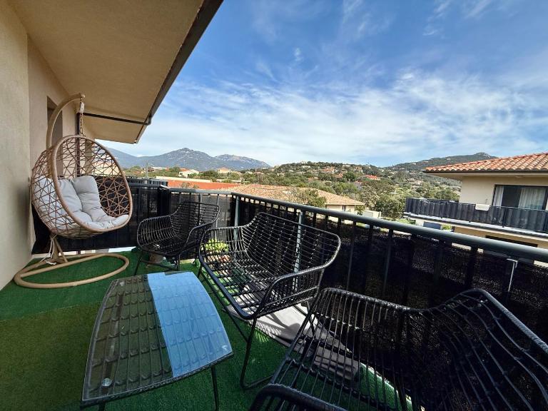 PROPRIANO Charmant 2 pièces 46m2 avec Terrasse et balcon - B&B Propriano