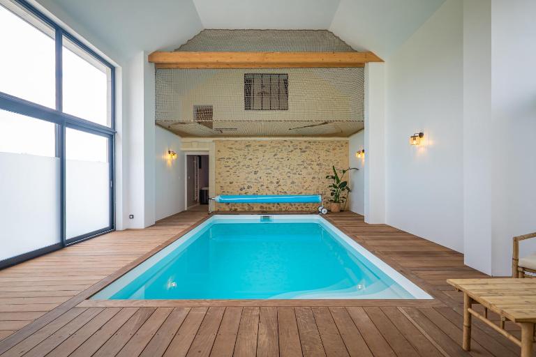 Grange de Clyna-Piscine & Spa à 10 min du circuit - B&B Guémardières