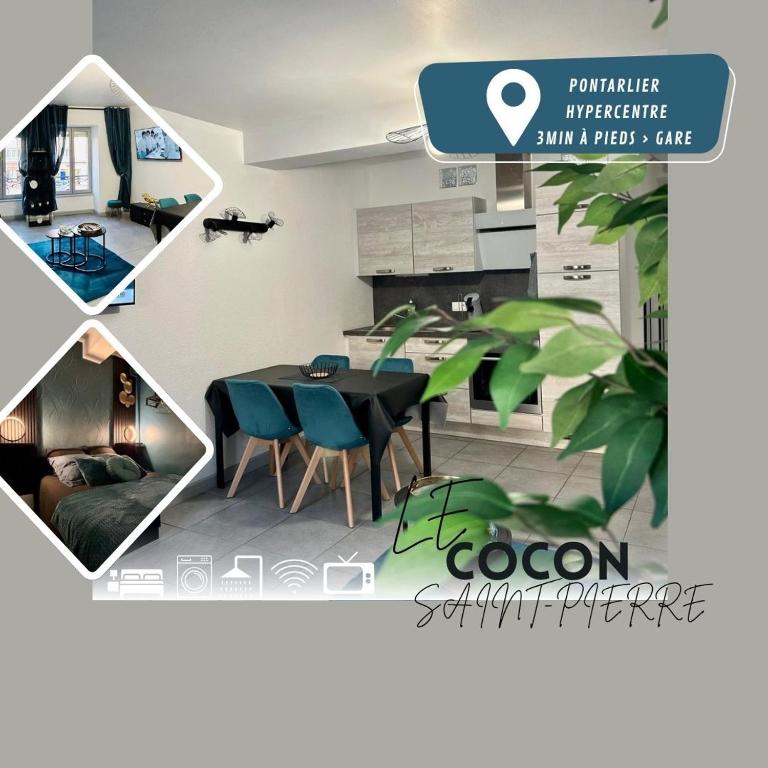 Le Cocon Saint-Pierre - Ferienwohnung Pontarlier
