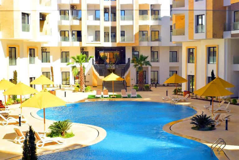 One bedroom apartment with living room in Aqua Infinity before El Gouna - B&B Hurghada