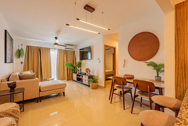 Palm Vibe Condo - Downtown Punta Cana - B&B Punta Cana
