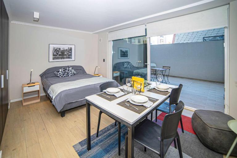 Alojamiento con terraza privada en Providencia - Chambres d'hôtes Santiago