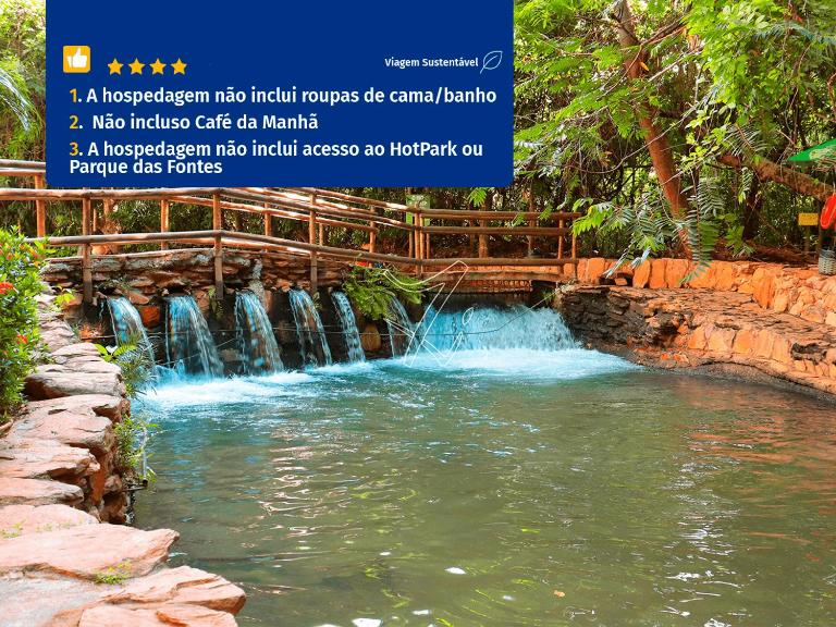 Thermas Paradise - 1 Quarto - TURISMO - B&B Rio Quente