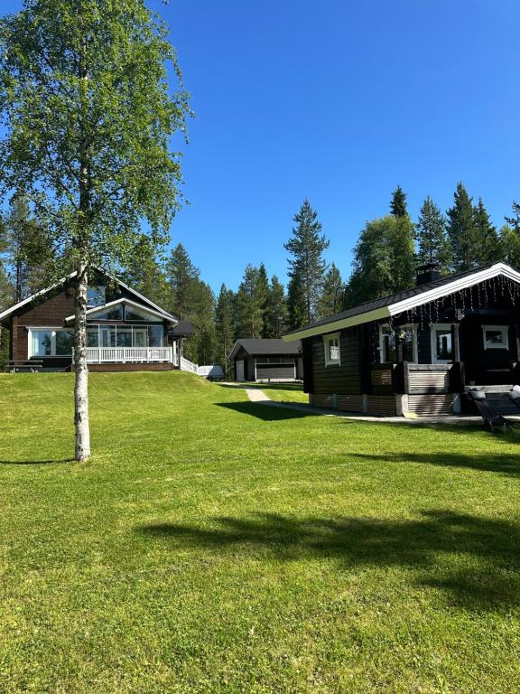 Villa Ihanus 100 m2 ja rantasauna järven rannalla - Ferienwohnung Kuusamo