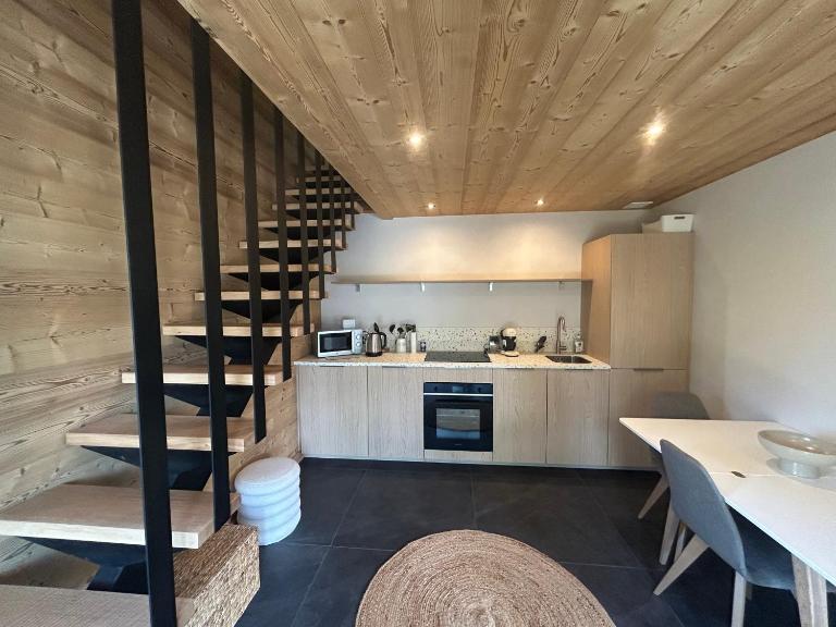 35 m2 duplex in a new 2025 chalet - B&B Saint-Gervais-les-Bains