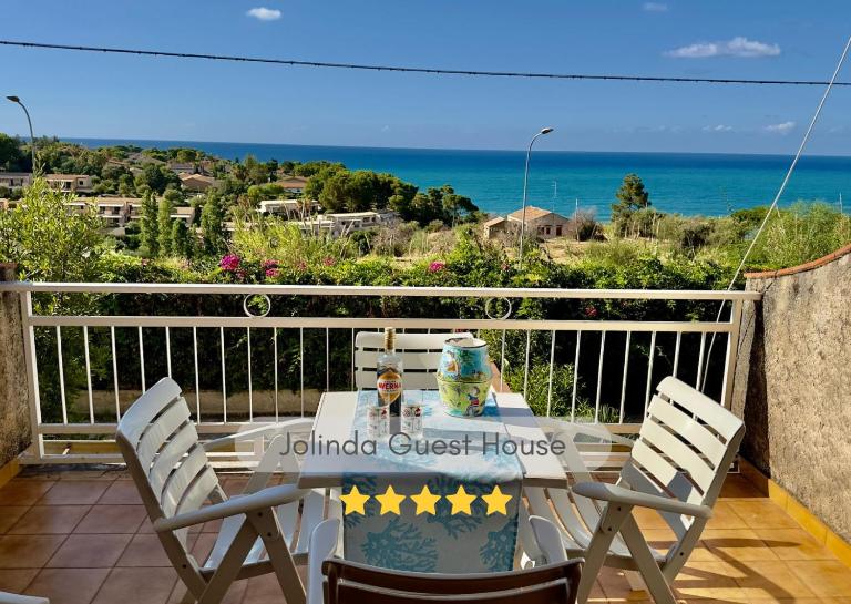 Jolinda Guest House, accogliente appartamento con 2 camere da letto, vista mare, vicino al centro di Cefalù con piscina fuori terra - B&B Cefalù