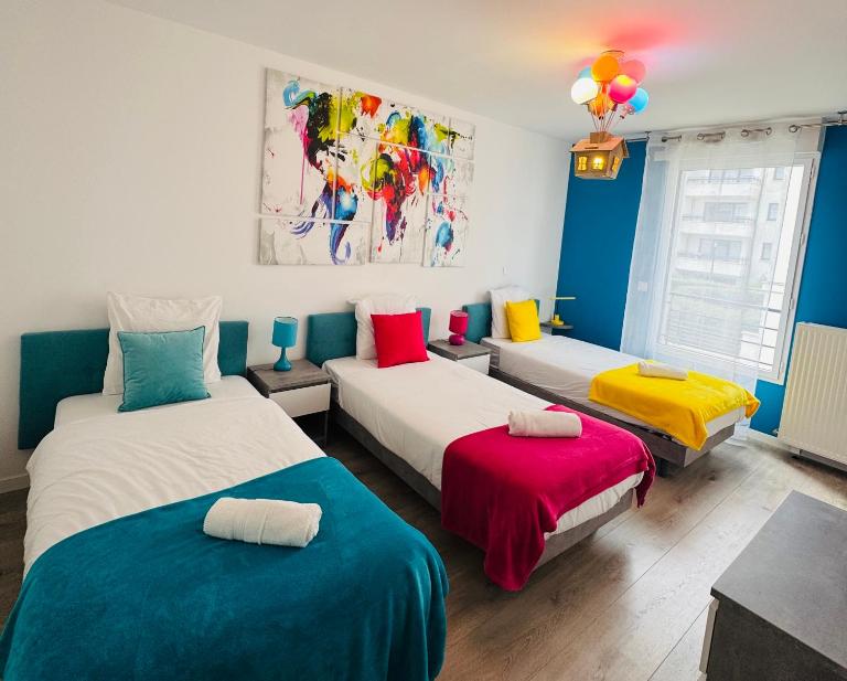 Wonderland Appartement proche de Disneyland Chessy - Chambres d'hôtes Chessy