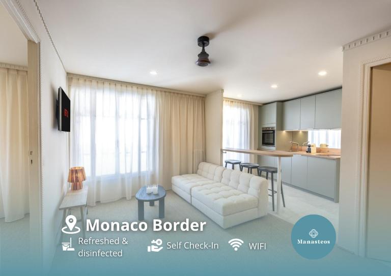 5mn Monaco - Magnifique et Lumineux - DJ - B&B Beausoleil
