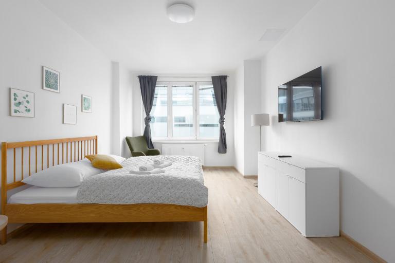 Apartment - 2 bedrooms, kitchen, close to metro - B&B Praga