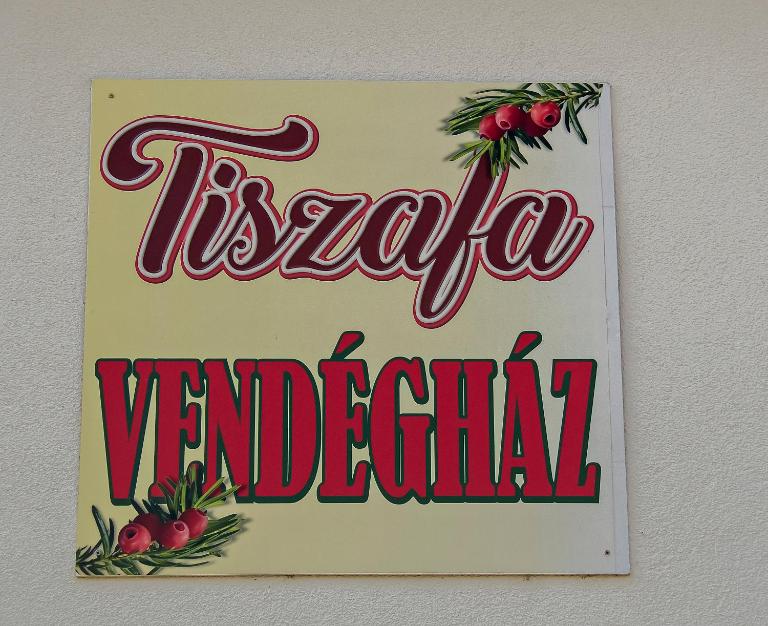 Tiszafa Vendégház Nagykanizsa - B&B Nagykanizsa