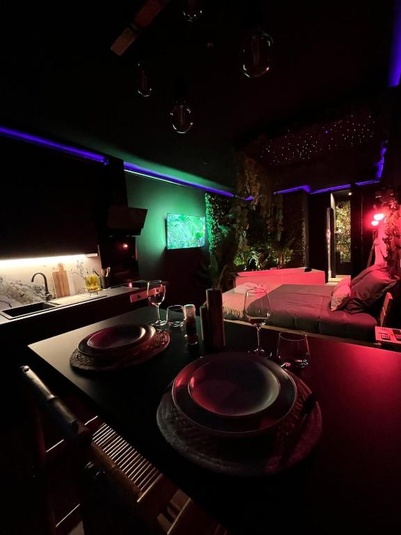 Amazonia Suite - Starry Sky & Spa Bath - Bed and Breakfast Valenciennes