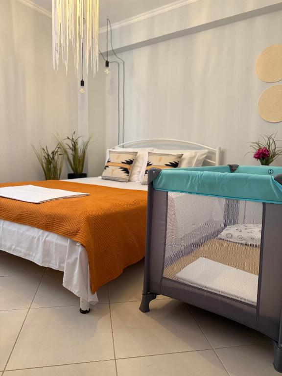 Ikia Apartment Private garden and parking - B&B Pefkochóri