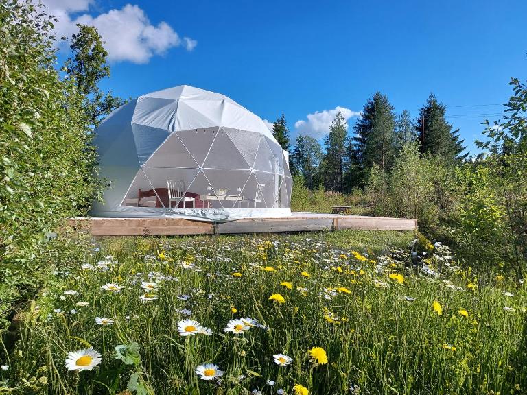 Bubble House glamping telk - B&B Sõmeru