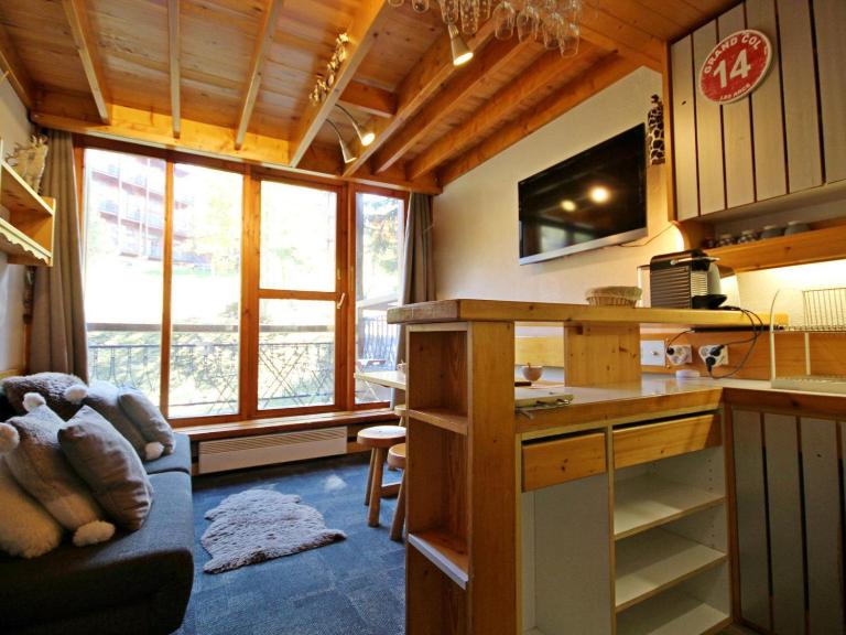 Duplex calme et agréable avec balcon aux Arcs 1800 - FR-1-346-337 - B&B Arc 1800