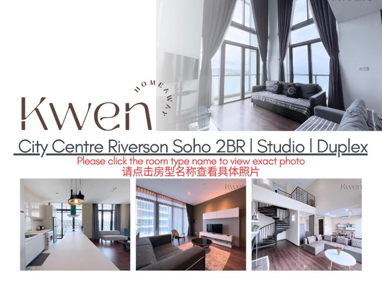 KWEN Suites - City Centre Riverson Soho 2BR l Studio - B&B Kota Kinabalu