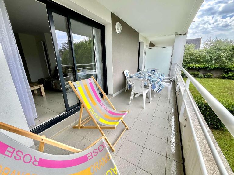 Étel - Appart 2 pièces avec balcon et parking, proche plage - FR-1-479-166 - B&B Étel