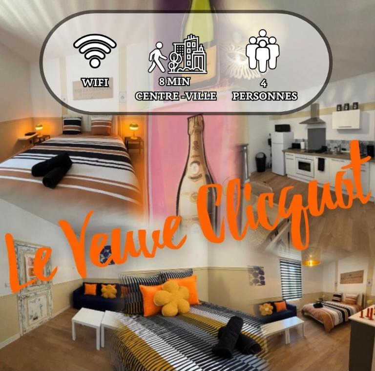 Le VeUvE cLicQuOt - Ferienwohnung Épernay