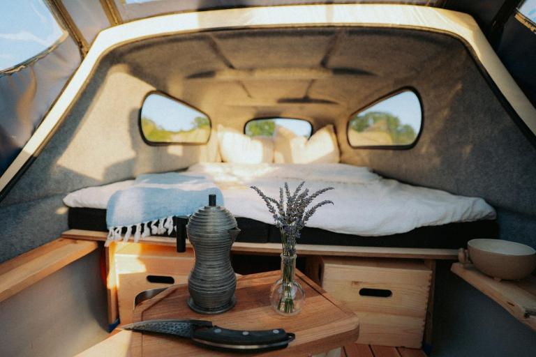Campingboot Entenkoje - Bed and Breakfast Buckow