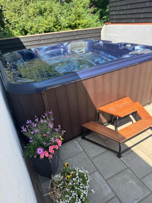 House 30 minutes from Rømø with outdoor spa - B&B Løgumkloster