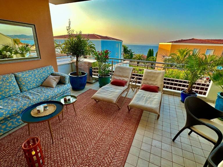5 star Luxury Apartment Sea View Terrace Skiper Resort - Bed and Breakfast Savudrija