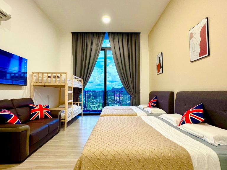 The Podium-Studio-Free 1 Parking-6 Pax-D335B - Bed and Breakfast Kuching