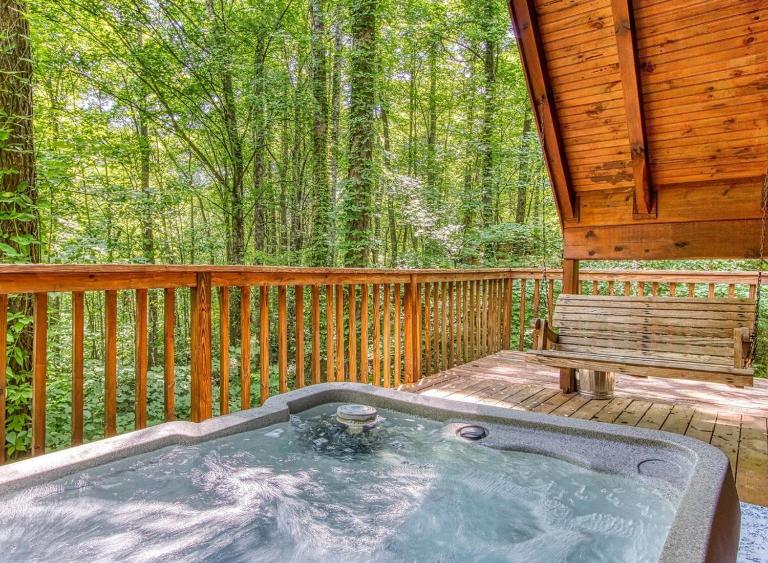 Honeysuckle-Romantic Cabin for 2 on top of the MTN - Bed and Breakfast Sevierville