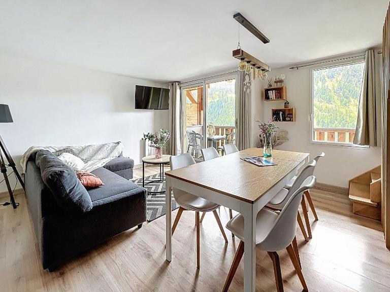 Duplex vue piste dernier étage 8-10 personnes - Ferienwohnung Isola 2000